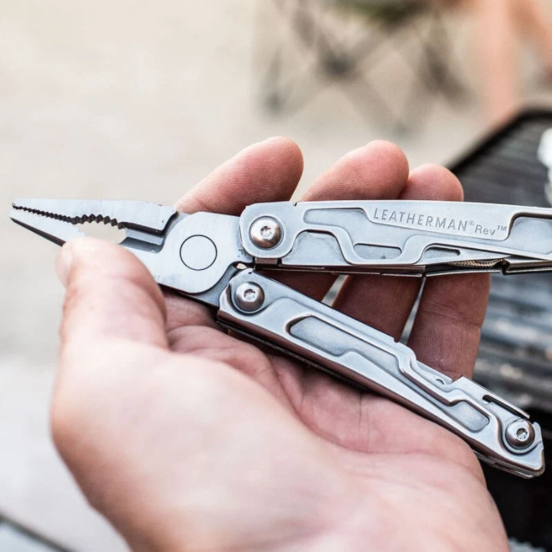 LEATHERMAN REV 14in1 Multitool EDC Pocketknife Camping supplies Outdoor Survival Tactical equipment Hunting Folding pliers