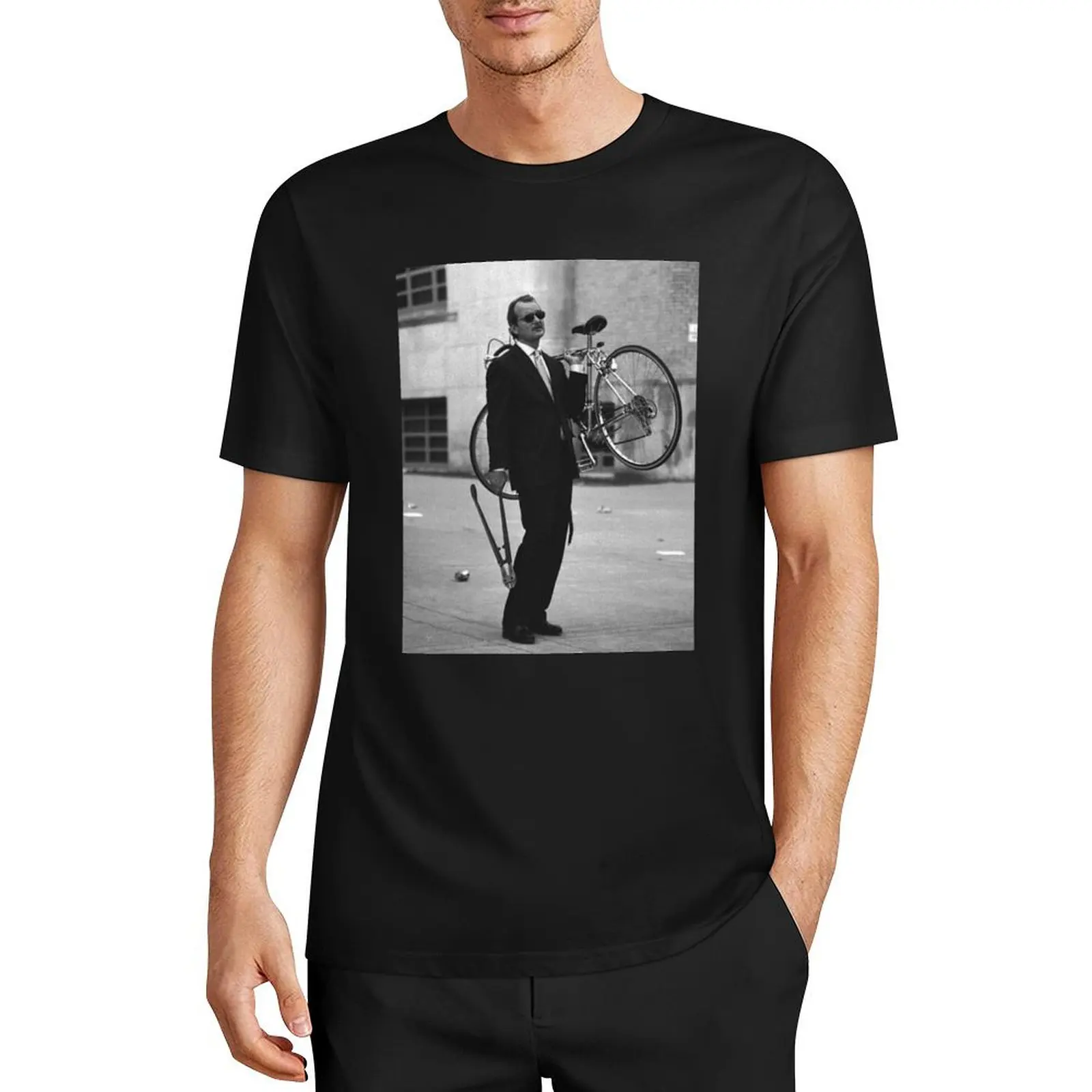 

Bill Murray Bike T-Shirt plain boys whites plus size tops mens cotton t shirts