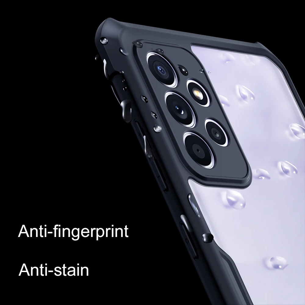 Shockproof Clear Phone Case with Protective Frame