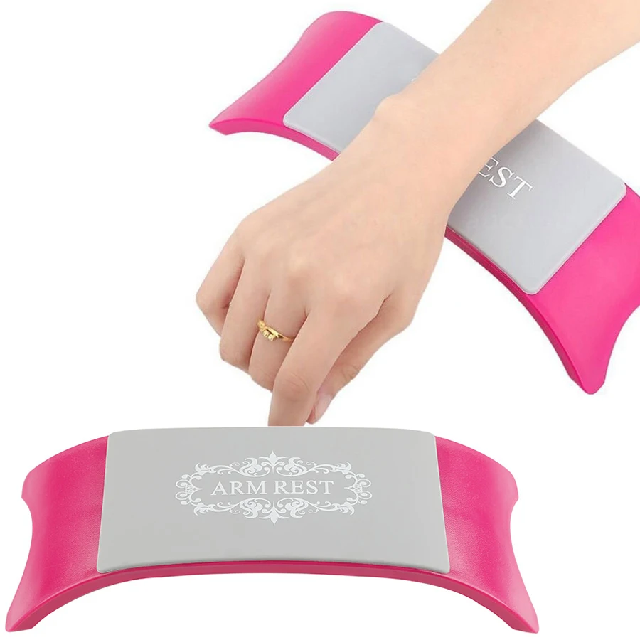 Manicure Silicon Wrist Support Cushion Nail Art Pillow Hand Holder Non-Slip for Nail Salons and Spas nail art hand pillow nail hand rest nail arm rest nail art table mat nail art tool