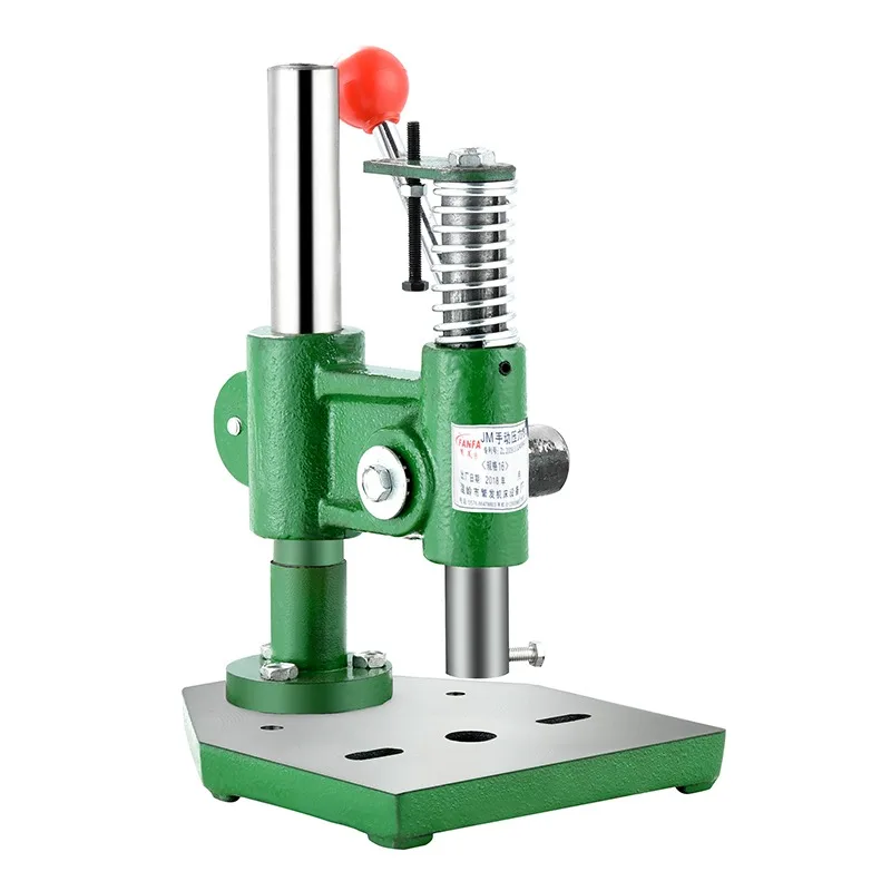 Small Manual Punch Press Diamond Cutting Bench Hand Press Die Hand Beer Punch Machine