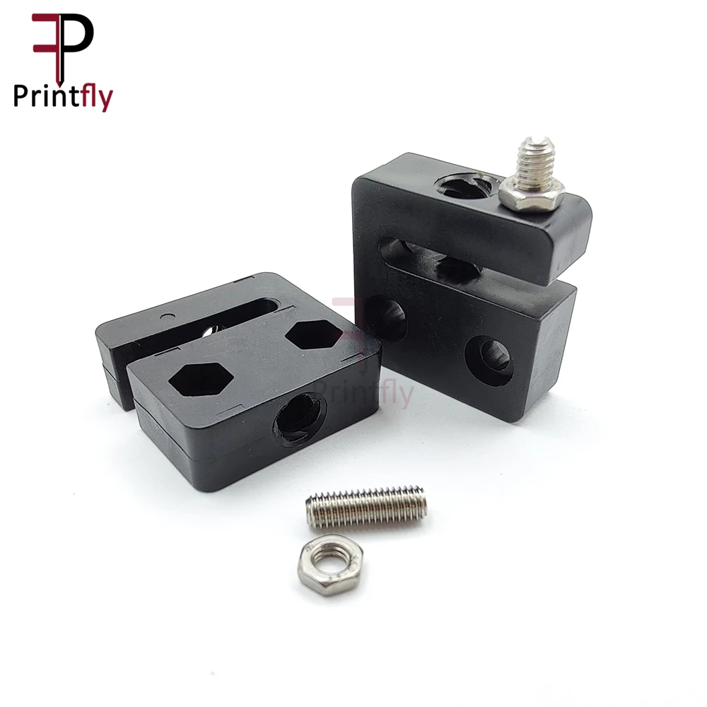 3D 프린터 액세서리 T 오픈빌드 타입 백래시 방지 T8 나사, 8mm 너트 블록 피치, 2mm 리드, 2mm, 4mm, 8mm POM 스퀘어 T8 Nnut