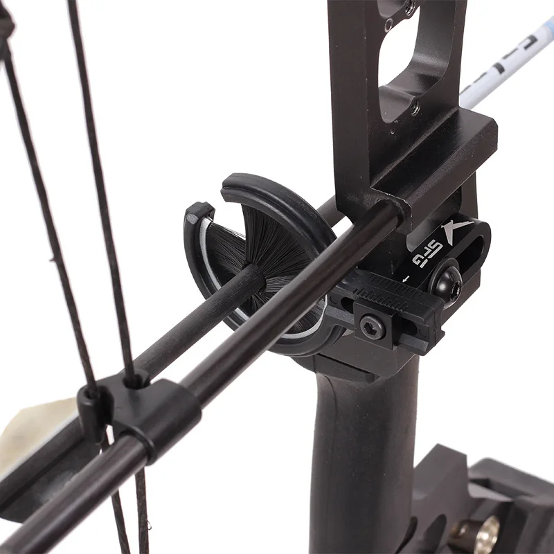 Full Brush Arrow Rest for Compound Bow Hunting Archery Adjustable R/L Hand