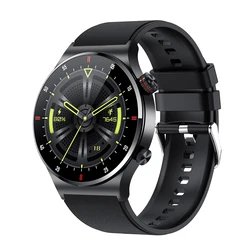 Luxury Waterproof NFC Smartwatch with Fitness Tracker & BT Calling - With Original Box (Black)