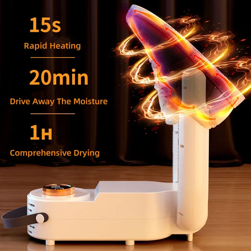 Electric Shoe Dryer Boot Warmer Shoe UV Foot Boot Dryer Eliminate Odor Fast Drying Boot Deodorizer Multifunction Socks Dryer 2