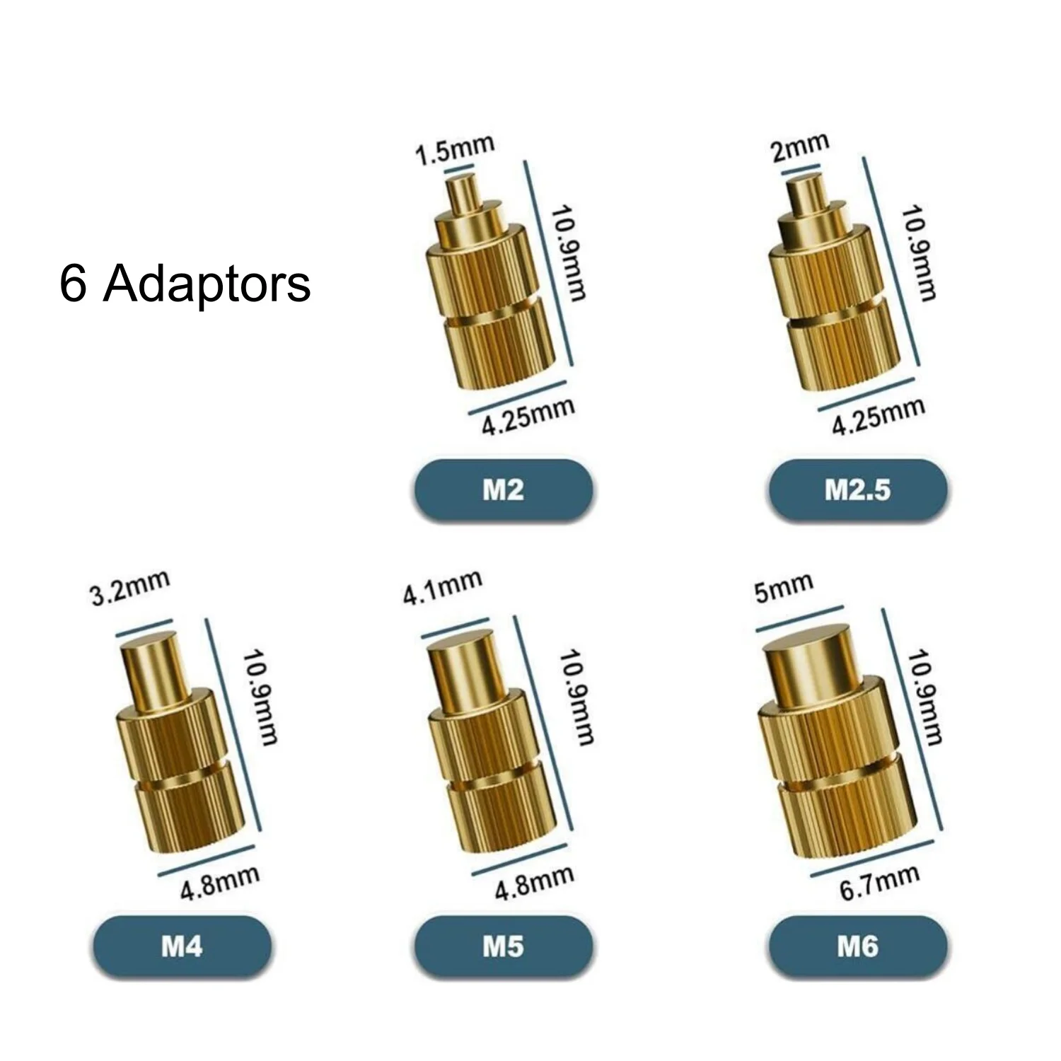Precision Soldering Iron Tips Kit for Embedded Nut Insertion