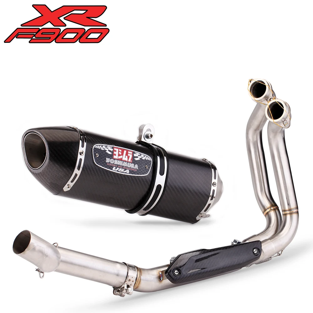 

Motorcycle exhaust For B MW F900R F900XR special modification of the entire exhaust pipe F900XR front exhaust straight up