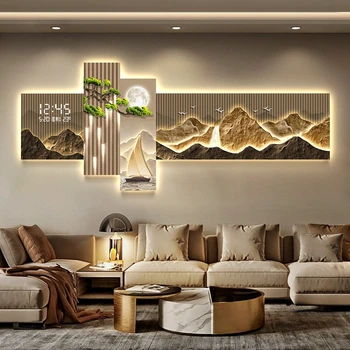 Modern Large Digital Wall Clock 1