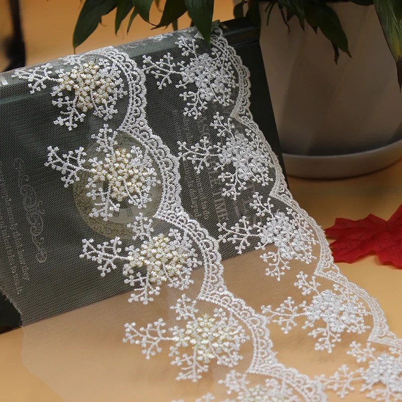 11cm Width Clothing Material DIY Craft Wedding Embroidery Lace Trim Sewing Accessories Home Decoration lace fabric,lace garment accessories,lace sewing supplies,lace decoration,lace accessories,lace sewing accessories