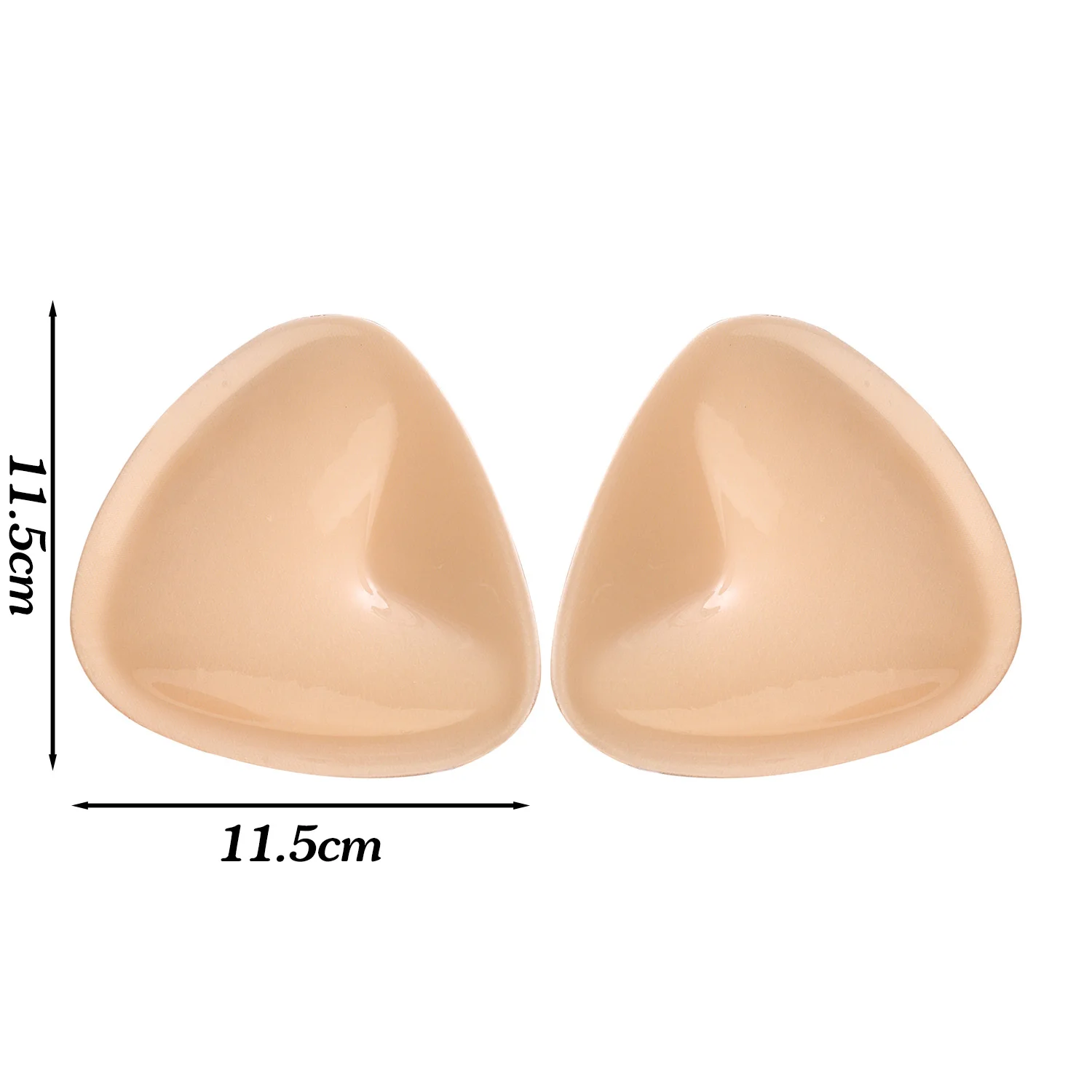 Thicken Chest Push Up Sticky Bra Double Sided Women Swimsuit Bikini Removeable Silicone Self-adhesive Cup Enhancer Chest Pad