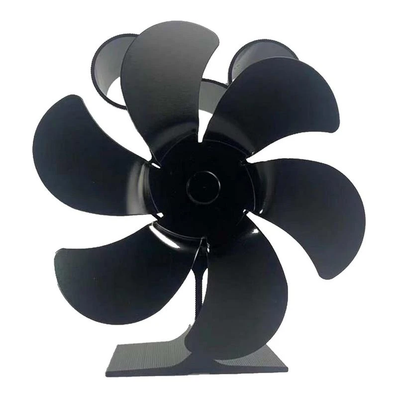 Fireplace Fan Heat Powered 6 Blades Heat Powered Wood Stove Fan Non