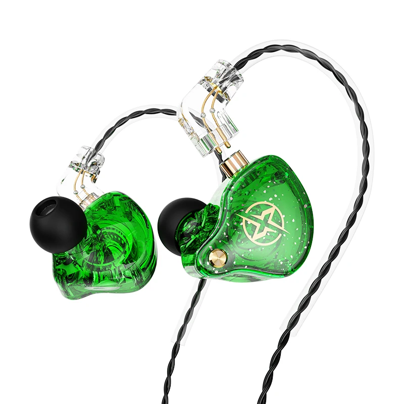 Premium Detachable Wired Earbuds with Microphone - HiFi Stereo Sound for Sports, Music, and Gaming