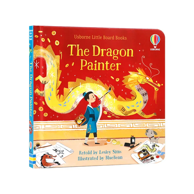 

MiluMilu English Original Picture Book The Dragon Painter Usborne Yusbourne 3-5 Children's Early