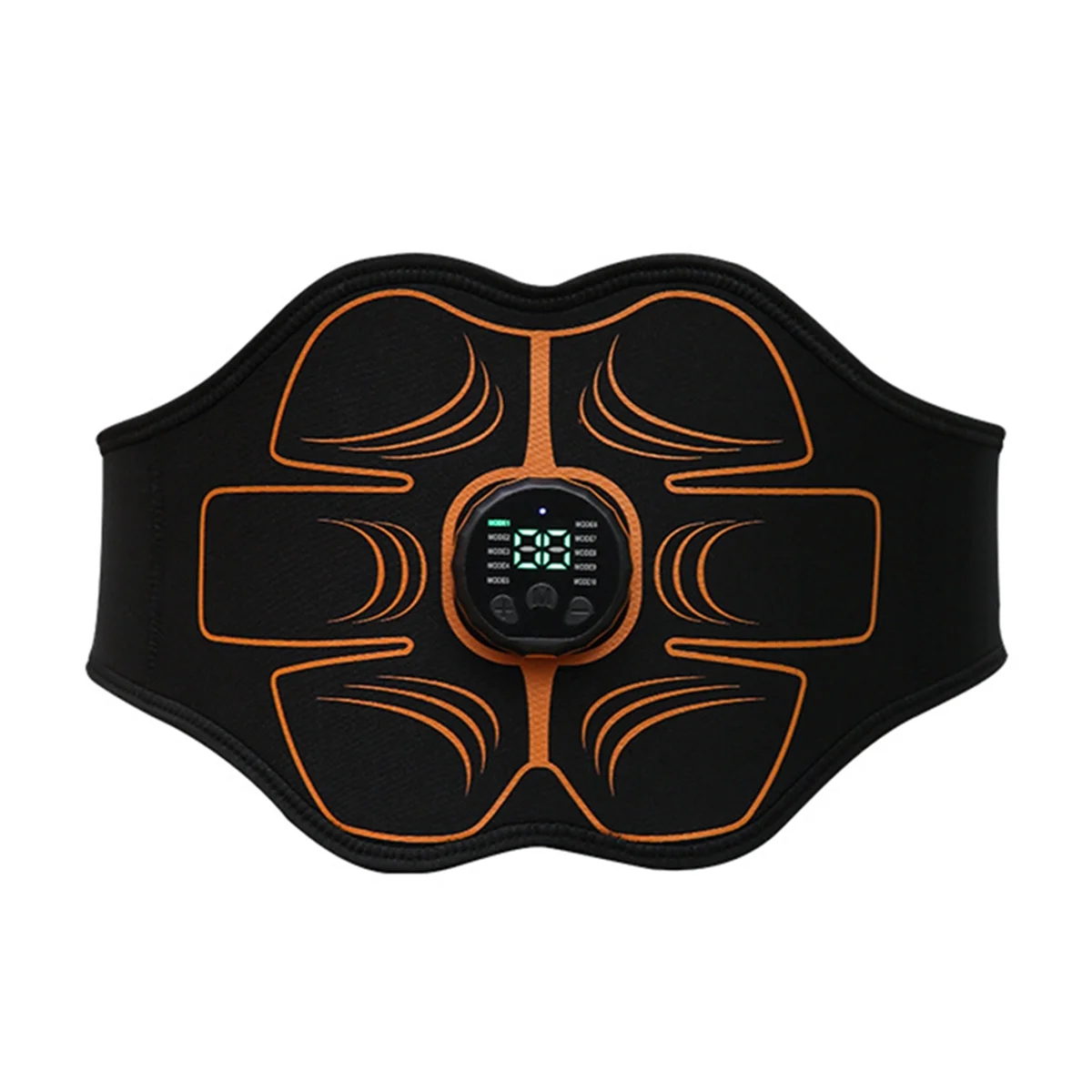 BAAU Vibration Muscle Stimulator Abdominal EMS Trainer Electrostimulation Home Gym Equipment Fitness Massager USB Charging