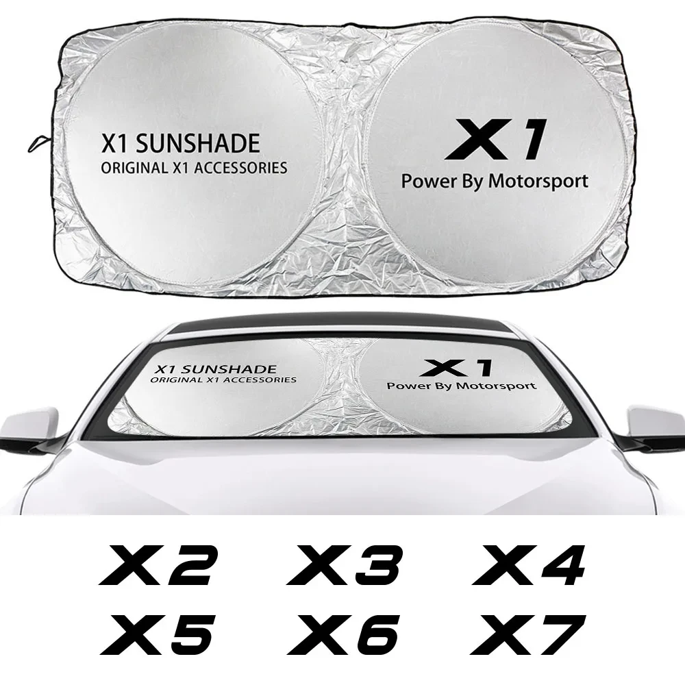 자동차 앞유리 햇빛가리개, Bmw X5 E70 F34 G38 E53 X1 F48 X2 F39 X3 E83 X4 F26 X6 X7 G07 에 적용, 자외선 차단 파라솔, 자동차 액세서리 