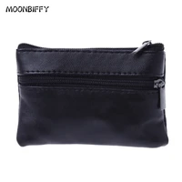 PU leather Women Men Coin Purse Men Small Bag Wallet Change Purses Zipper Money Bags Children Mini Wallets Leather Card Holder 2