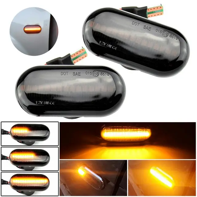 Easy To Install No Tools Required LED Turn Signal Lamp