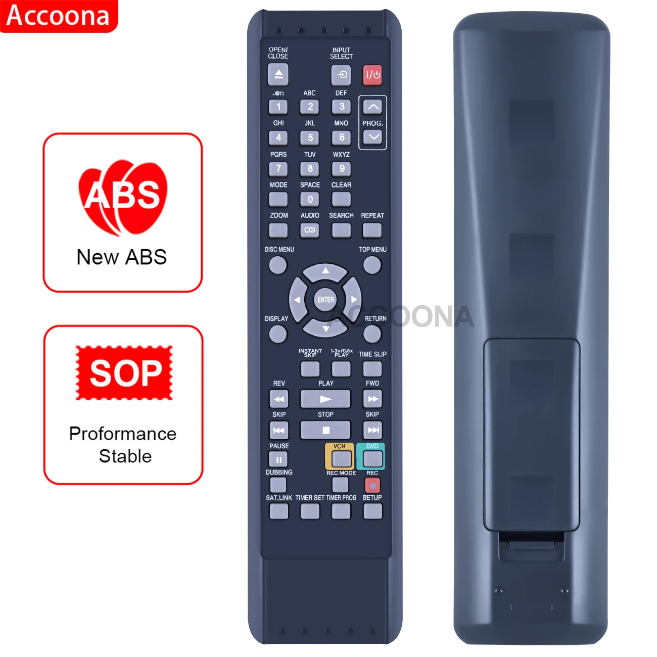 Telecomando Per Toshiba Nb340Ud Se-R0273 D-Vr17Kb Se-R0274 Rd-Xv47 Se-R0278 Se-R0228 Lettore Videoregistratore Dvd