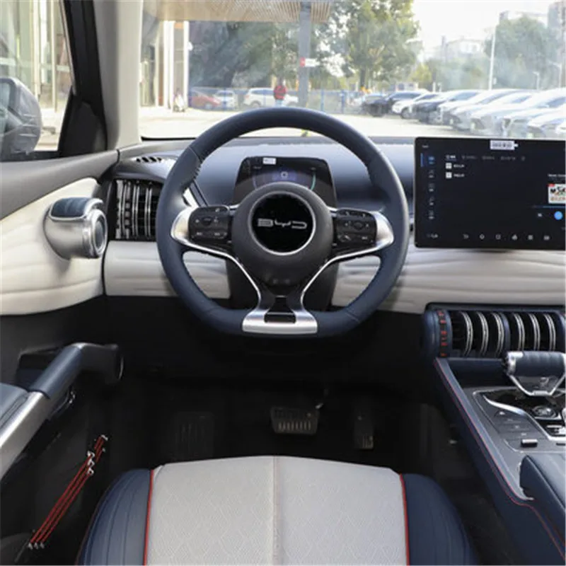 

Для BYD Yuan Plus Atto 3 логотип автомобиля Ступица рулевого колеса центральный колпачок наклейка эмблема
