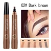 Eyebrows Pen Eyebrow Tattoo Waterproof Liquid Black Eye Brow Makeup Pencil Microblading 2