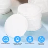 Disposable 100/200Pcs Facial Make Up Cotton Pad Soft Absorbent for Makeup Removal Daily Cleansing Beauty Salon Essential Tool 1