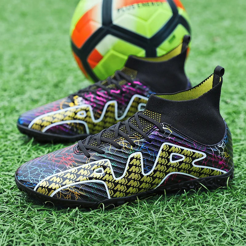 المراهقين أحذية كرة القدم للرجال عدم الانزلاق AG/T...