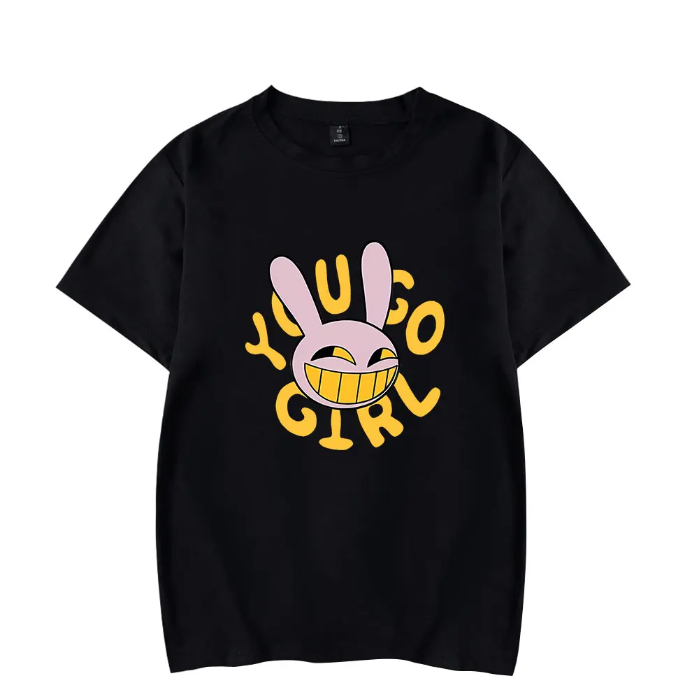 

The Amazing Digital Circus Jax Merch T-shirts Cosplay Women Men Fashion Funny Casual Short Sleeve Tee Streetwear