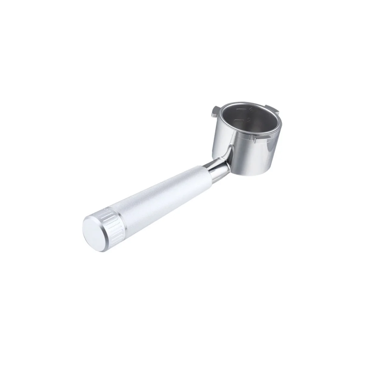 

51mm Bottomless Portafilter for 9 Series, Stainless Steel Coffee Espresso Machine Handle with Basket Filter, B