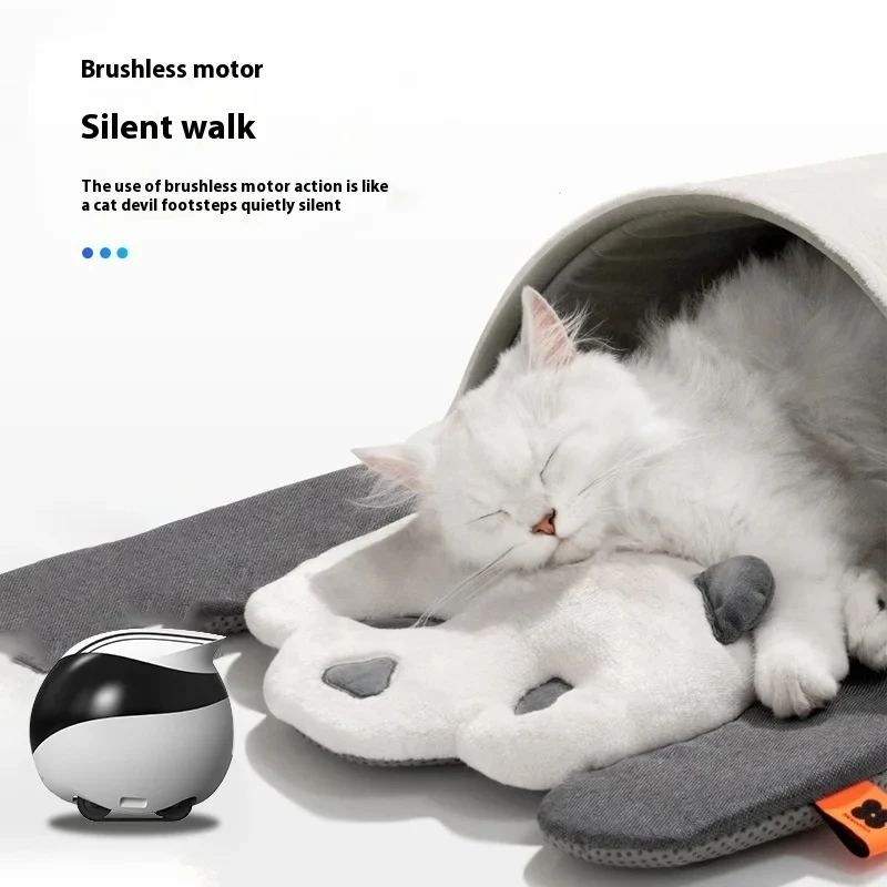 Enabot EBO Air EBO SE Robot Intelligente con Telecamera Wireless, Monitoraggio Remoto, Compagno per Animali Domestici, Controllo in Tempo Reale per la Casa - immagine 3