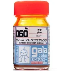GAIA Clear Color Lacquer Paint 15ml - Perfect for Model Hobby DIY Coloring (060 flesh orang)