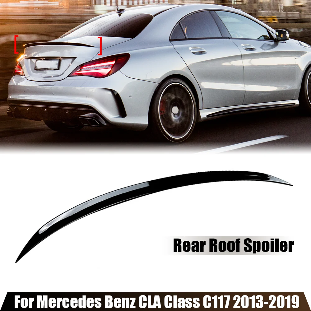 

Задний спойлер на крышу багажника губа крыла для Mercedes Benz CLA Class C117 CLA200 CLA260 CLA45 AMG 2013-2019 автостайлинг