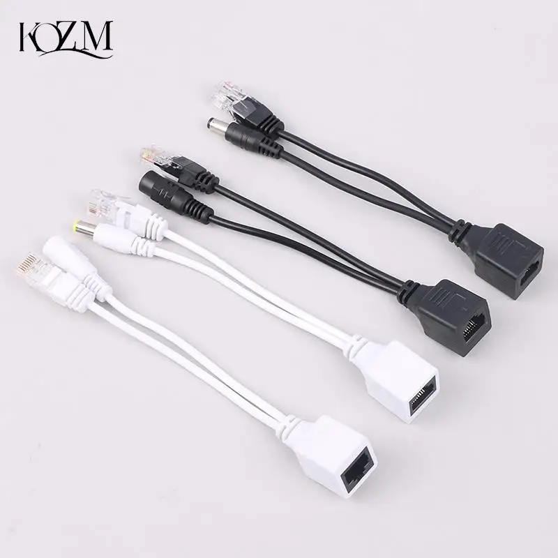 

1Pair POE Cable Passive Power Over Ethernet Adapter Cable POE Splitter Injector Power Supply Module For IP Camea