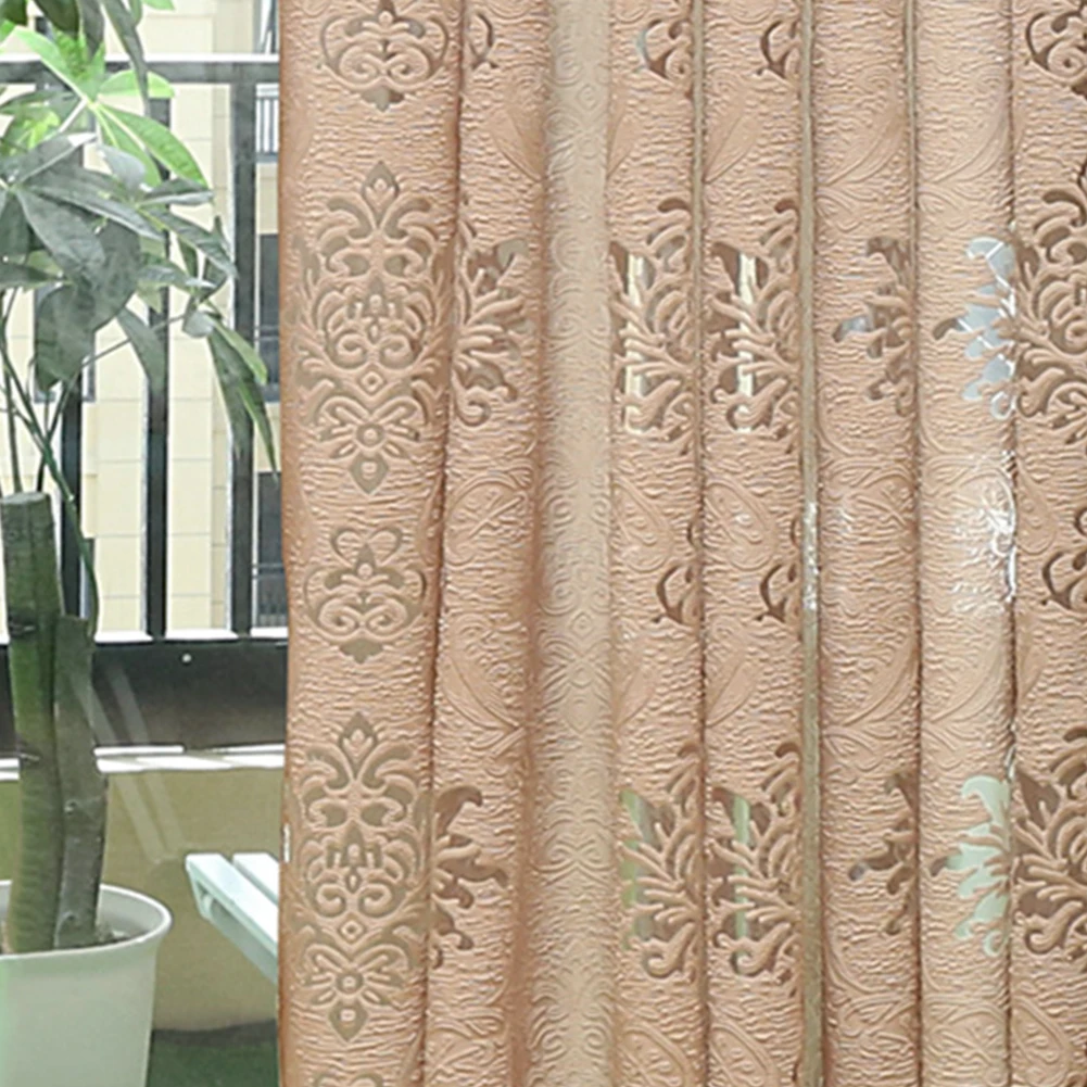 Modern Curtain Red Purple 3D Home Textile Bedroom Window Fabric High Shading window curtains