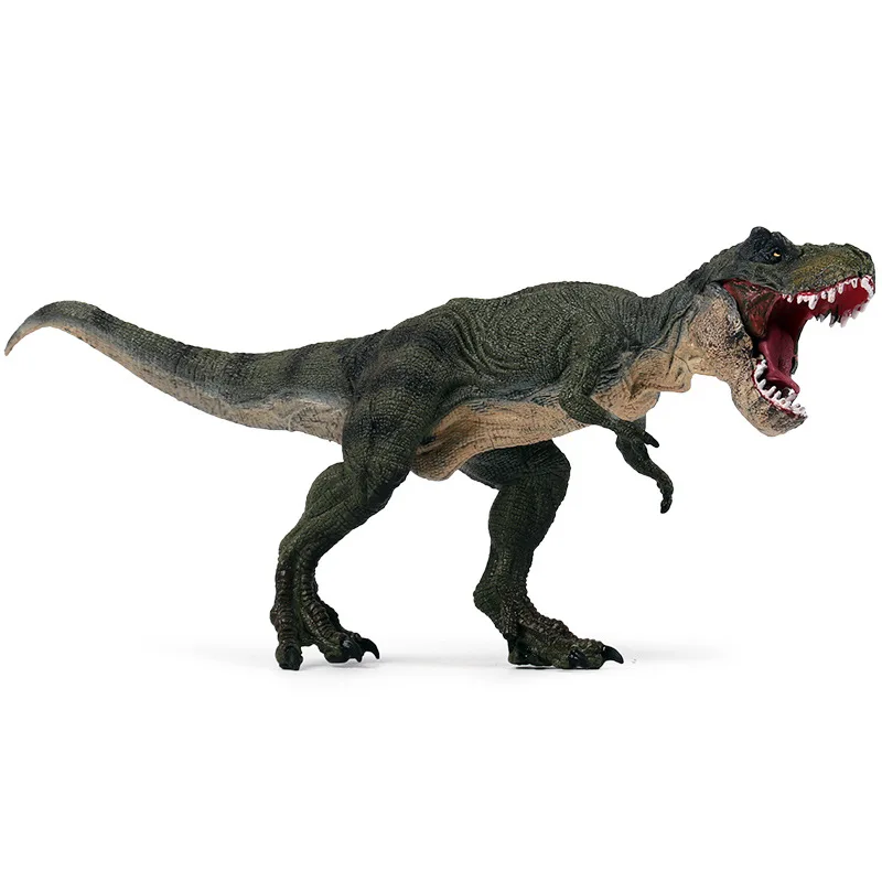 Simulazione Di Dinosauro Jurassic Statico Modello Walking Tyrannosaurus Rex Dinosaur Toy Solid Wildlife Plastic Model