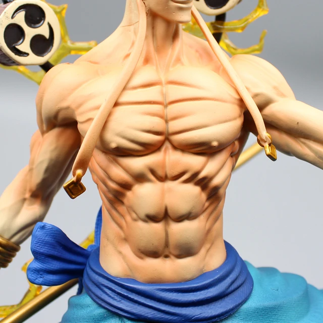 31cm Anime One Piece Enel Figure Thor Eneru Action Figures Statue