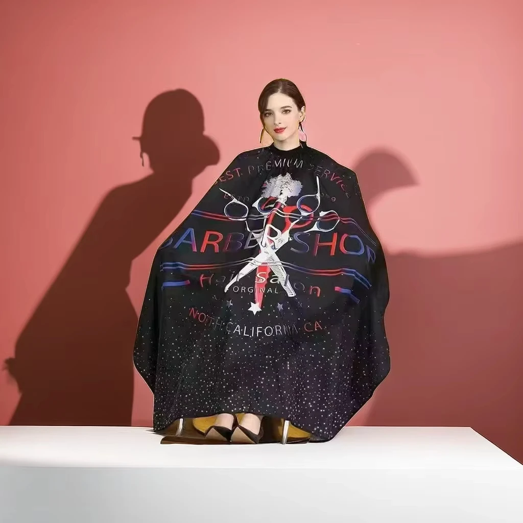 Barber Cape 1pc Waterproof Hairdressing Haircut Gown Cloth