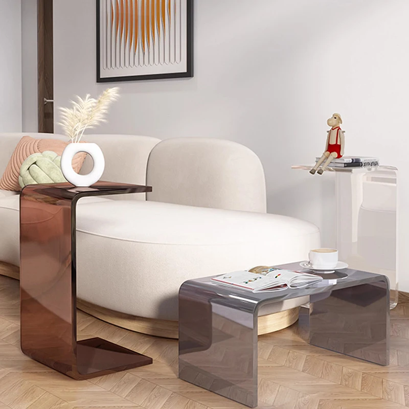 Minimalist Bedside Coffee Table Dressing Auxiliary Entrance Hall Corner Coffee Table Small Auxiliary Orta Sehpa Furniture YR50CT