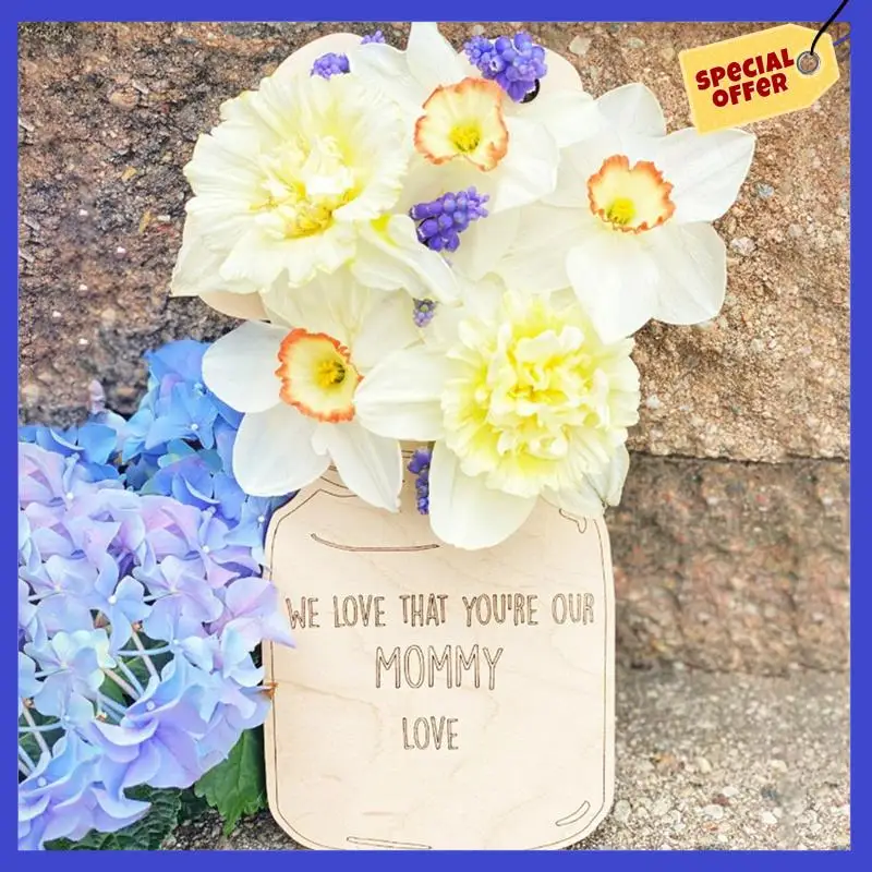 Personalized Mother Gift New Mother's Day Flower Stand Gifts For Mothera01p