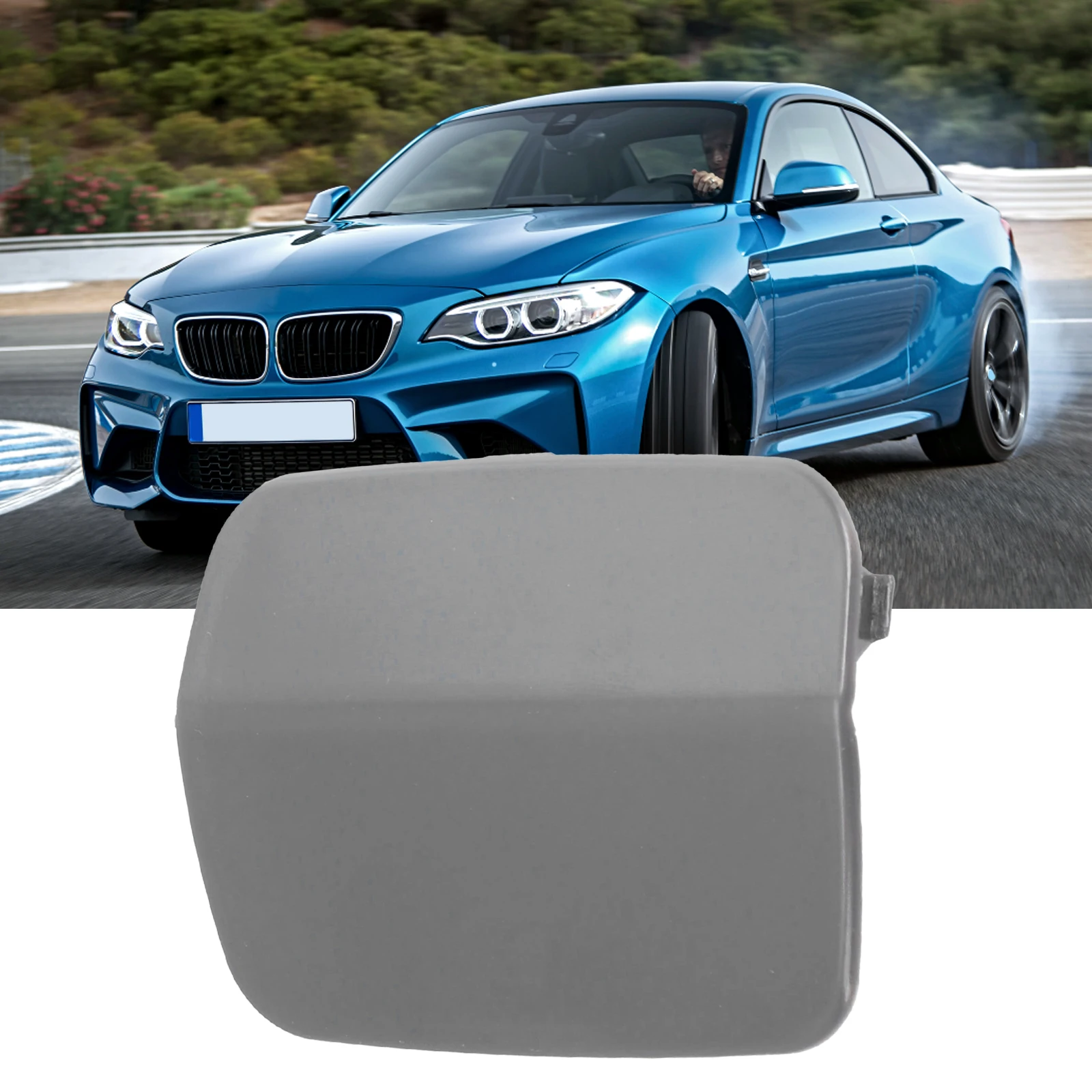 Hook Tow Hook Cover For BMW Not Universal Fitment 51127161497 ABS Materials Accessories Brand New Bumper Inserts