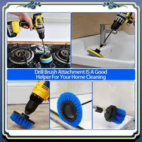 Drill Brush Attachment Set Replacement Accessories 27-Piece Electric Scrubber Cleaning Kit For Tub, Extension Attachment 1