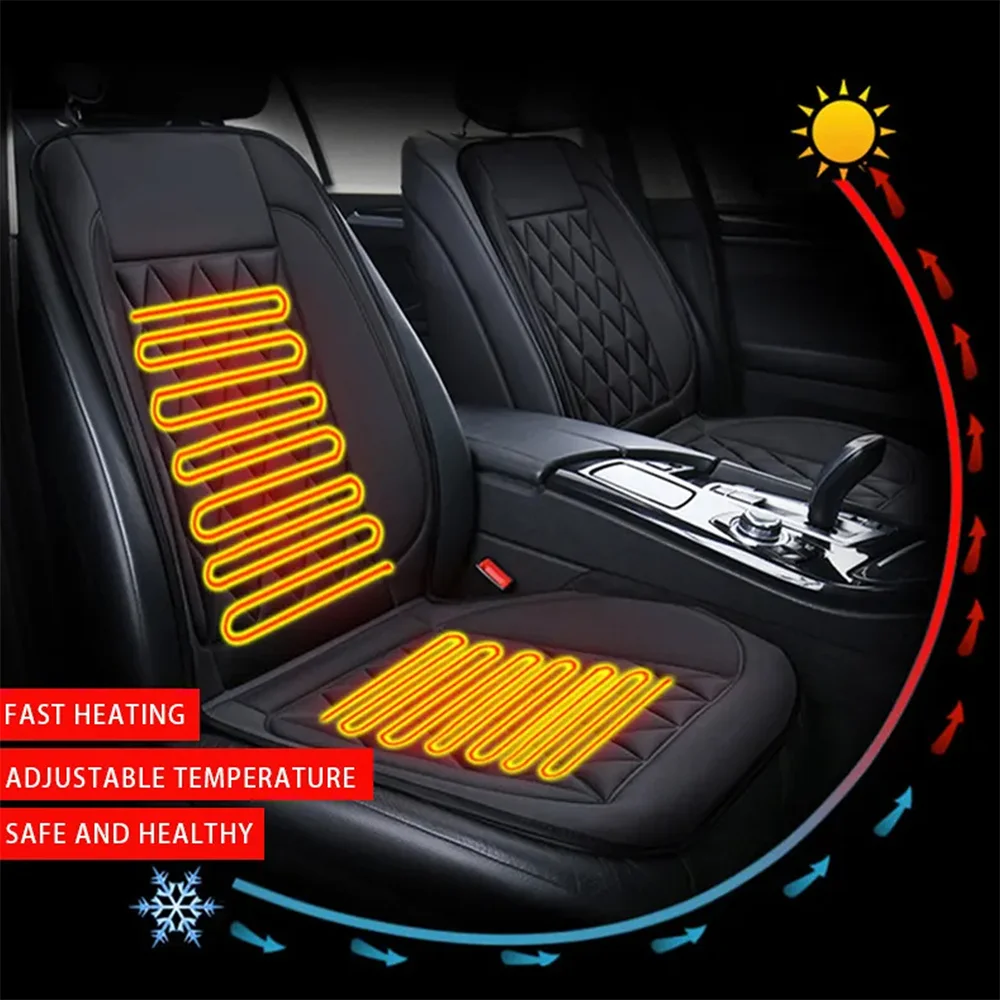 

Автомобильная подушка сиденья с подогревом 12V чехол для автомобильного сиденья с электрическим подогревом зимний обогреватель для сиденья Универсальные автомобильные аксессуары снимают усталость