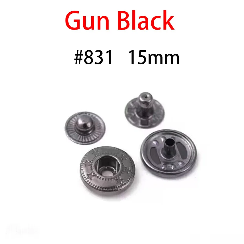 831 15mm Gun Black