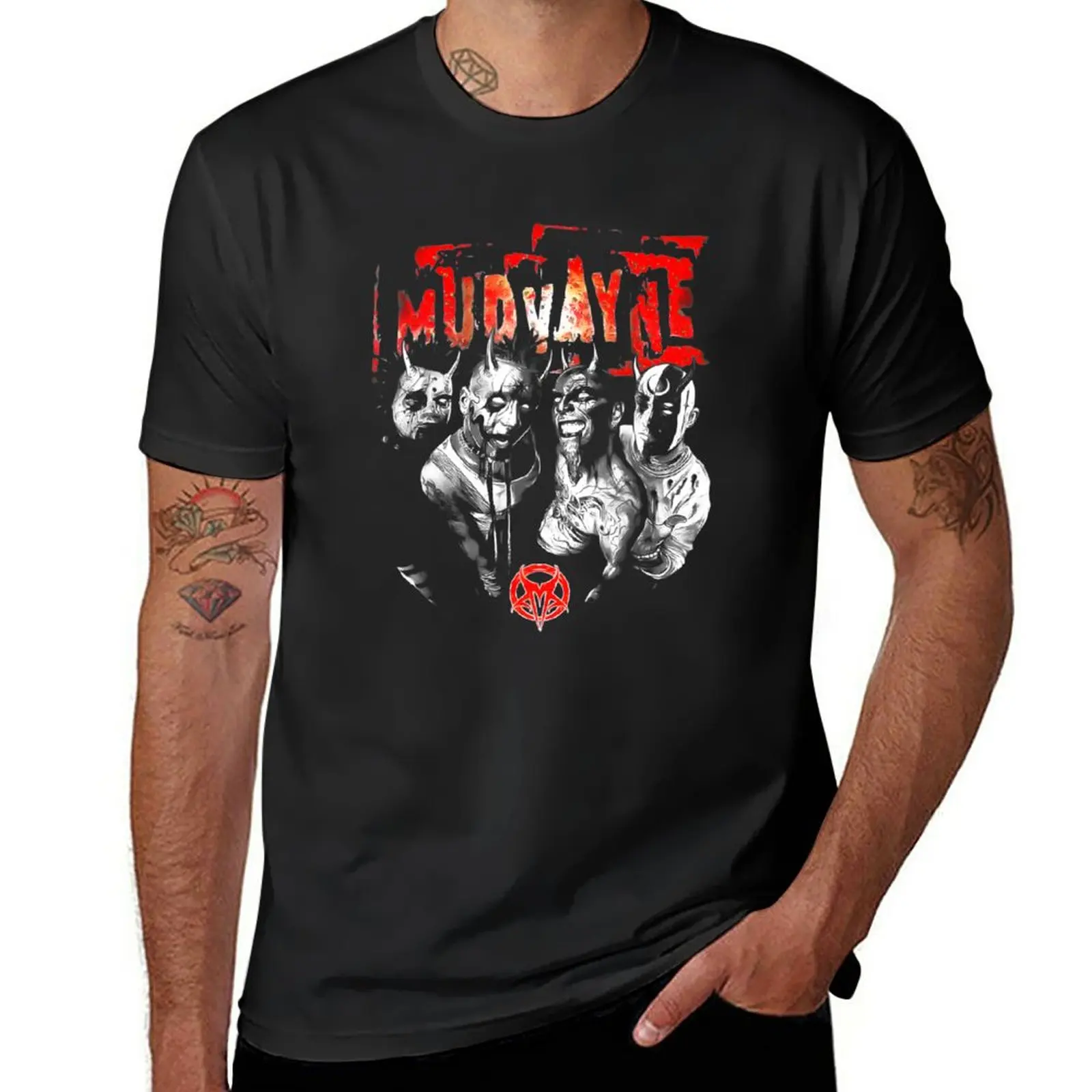

Mudvayne-Merch-Mutatis T-Shirt kawaii clothes customs design your own graphics black t shirts for men