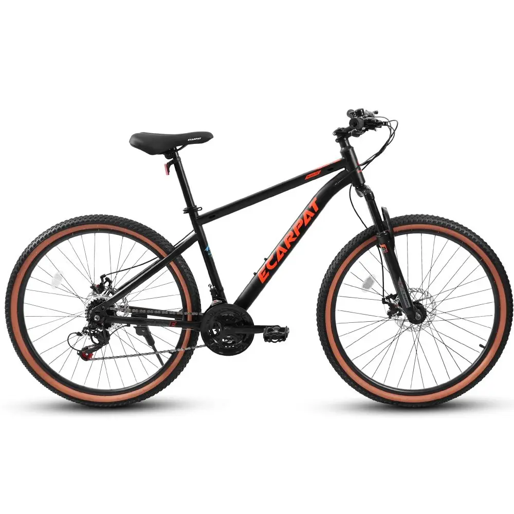 

Bicycle, Mountain Bike 24 Inch Wheels, 21-Speed Mens Womens Trail Commuter City Mountain Bike