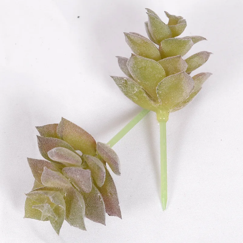 Artificial Succulent Green Plant Decor - Indoor Office & Garden Ornament