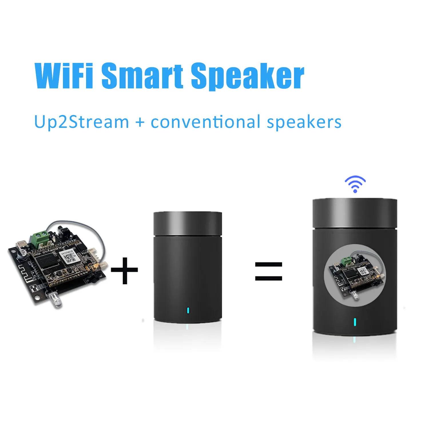 D10 DIY 무선 WiFi 블루투스 수신기 ? 멀티룸 스트리머 보드