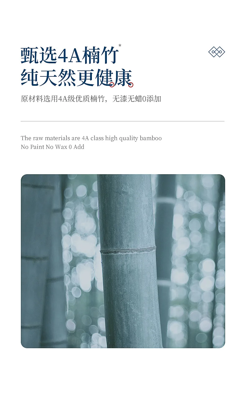 Description Picture 3 of item50 Pairs of Disposable Chopsticks Independent Packaging Chinese Blue Creative Gifts Bamboo Chopsticks Sushi Restaurant Supplies