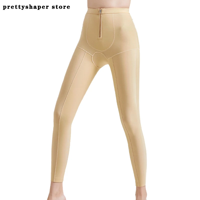 Bodysuits met lange mouwen Compressiekleding Na liposuctie Postpartum Shapewear Dames Original Post Surgery (kleur: D, maat: XX-Large