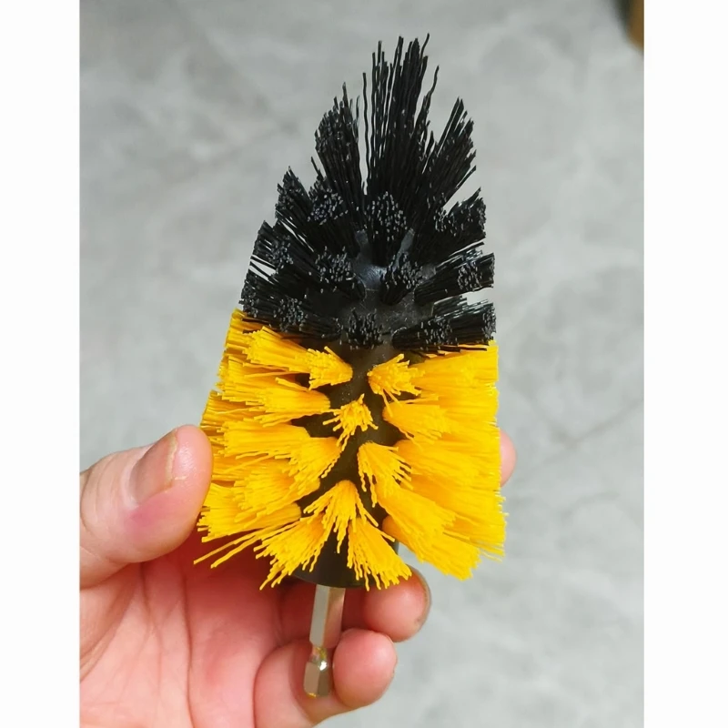 Time Saving Cleaning Solution Conical Pointed Drill Brush for All Surfaces Effortless Cleaning Conical Pointed Brush 5
