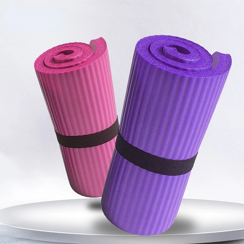 Yogamatte 10mm/15mm Dicke - Anti-Rutsch Fitnessmatte 183x61cm